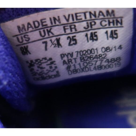 Adidas Shoes Kids Toddler 8 Sneakers HyperFast Trainers Active Comfort Athletic - Picture 10 of 12